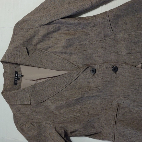 Zozo beige short blazer - Picture 3 of 12